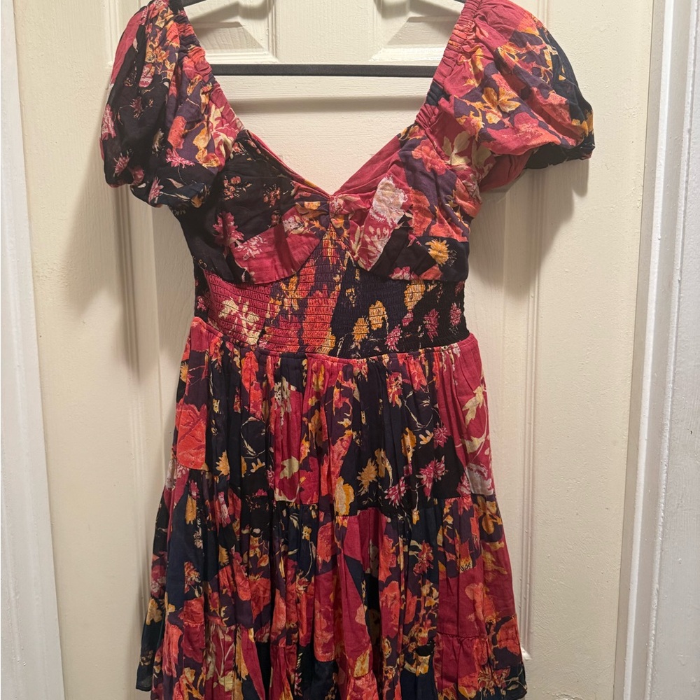 Free People Sundrenched Mini Dress